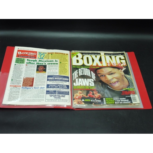 176 - Four Mike Tyson boxing news magazines dating from 1990's