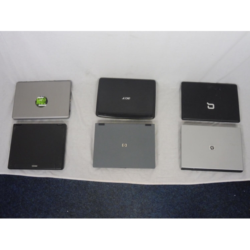 190 - Collection of Six Spares or Repairs laptops