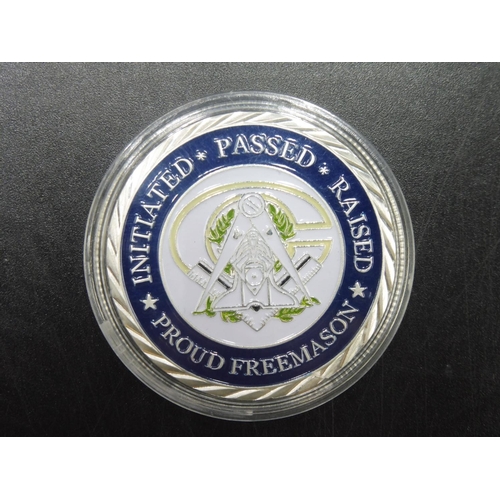 276 - Premason's Silver plated coin