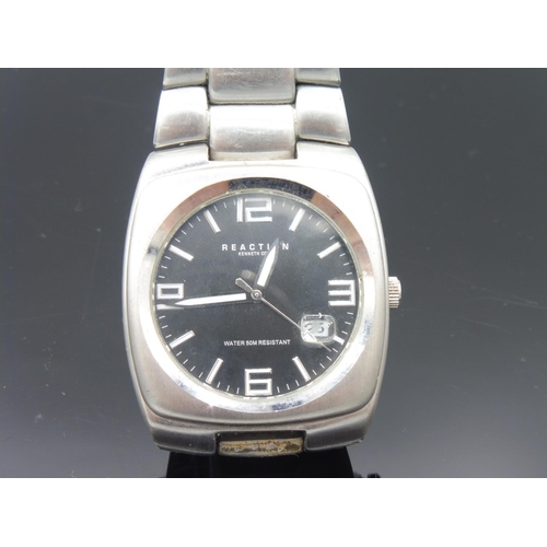 291 - Kenneth Cole Reaction Gents Wrist Watch (Working)