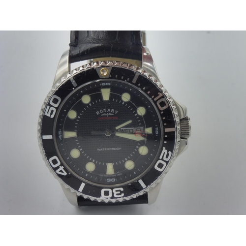 Rotary chronospeed divers discount watch