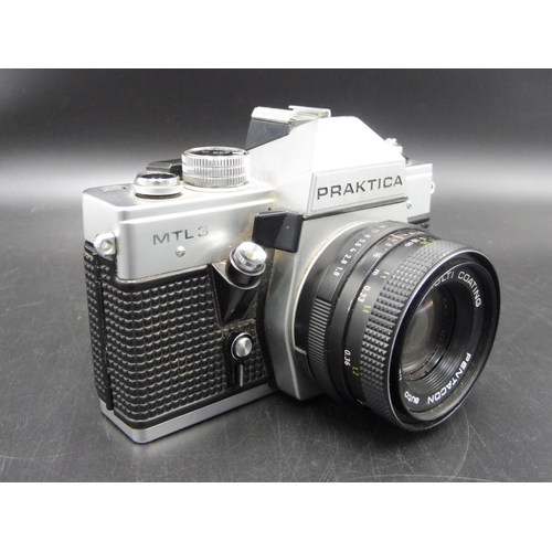 314 - Praktica MTL 3 SLR Camera Manufactured by Pentacon of Dresden with 42mm Screw Mount (1978 to 1984)