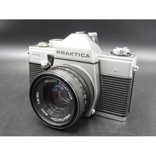 314 - Praktica MTL 3 SLR Camera Manufactured by Pentacon of Dresden with 42mm Screw Mount (1978 to 1984)