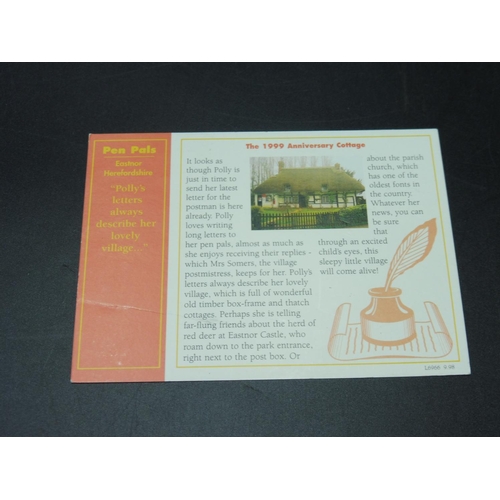 318 - Lilliput Lane Pen Pals Anniversary Cottage Code Number L2241 Complete with Certificate