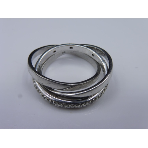 355 - Silver 925 Ring Set (Size M)