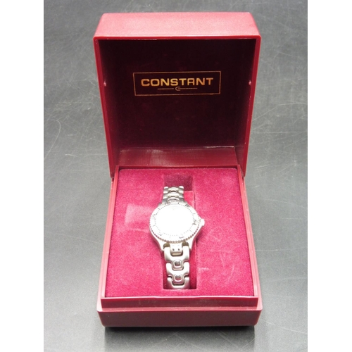 373 - Constant Ladies Wrist Watch in Presentation Case