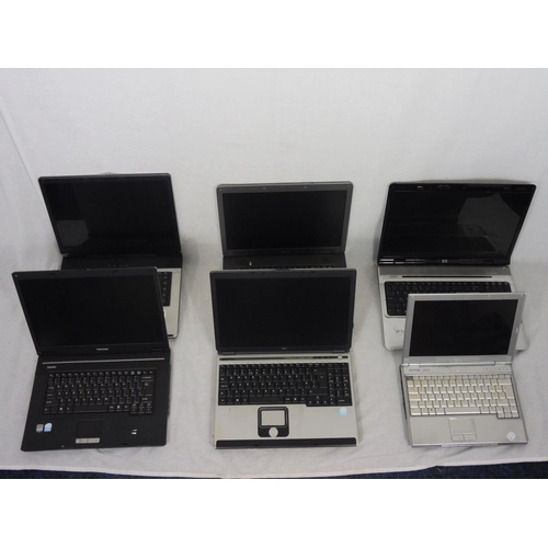 401 - Selection of Six Spares or repairs laptops