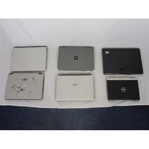 401 - Selection of Six Spares or repairs laptops