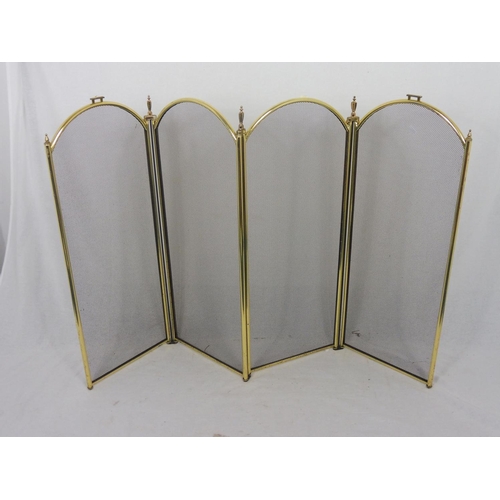 405 - Brass Folding Spark Guard