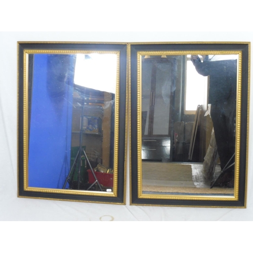 414 - Two Gilt framed mirrors (35.5