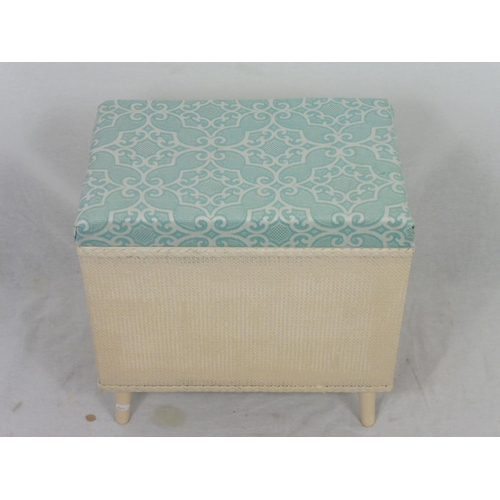 438 - Lloyd Loom style bedding box