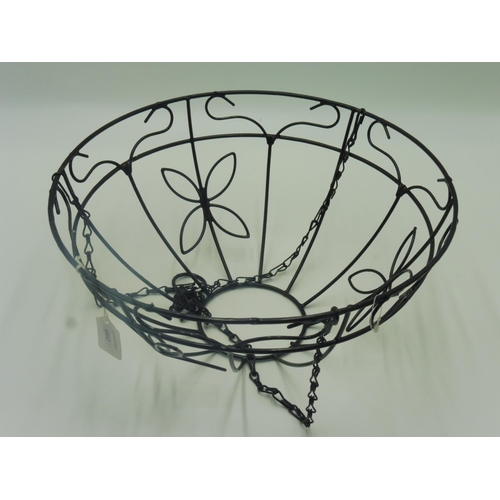 476 - Wrought Iron Hanging Basket