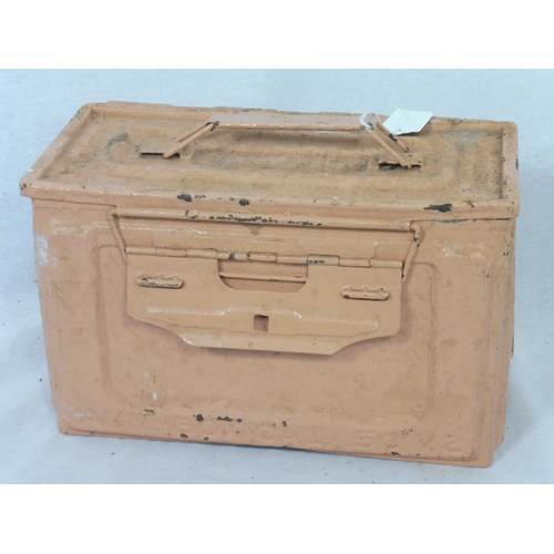 479 - Military Ammo Box complete with Selection of Tools