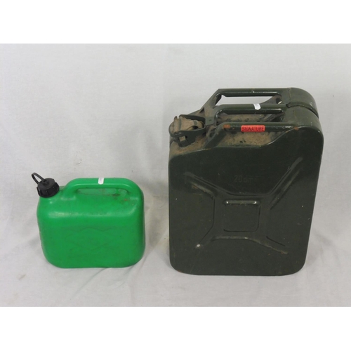 517 - Two jerry can to include metal