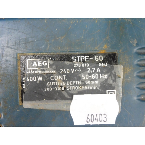 544 - AEG STPE-60 400w Jigsaw Heater (Working)