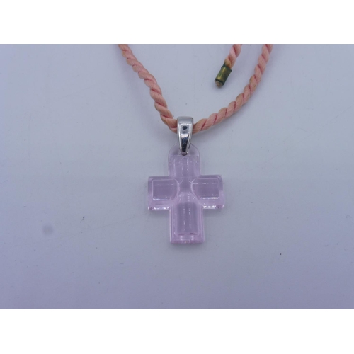 Lalique on sale cross pendant