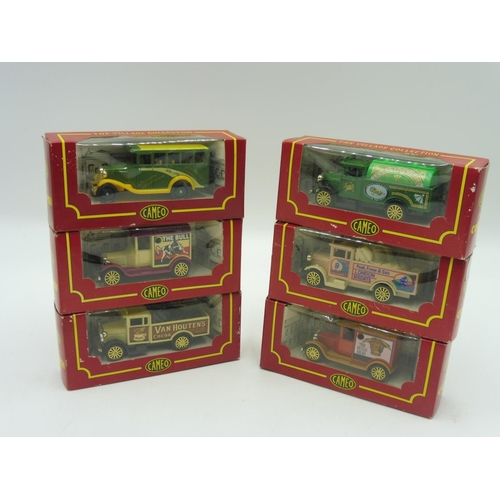 83 - Six cameo boxed vehicles