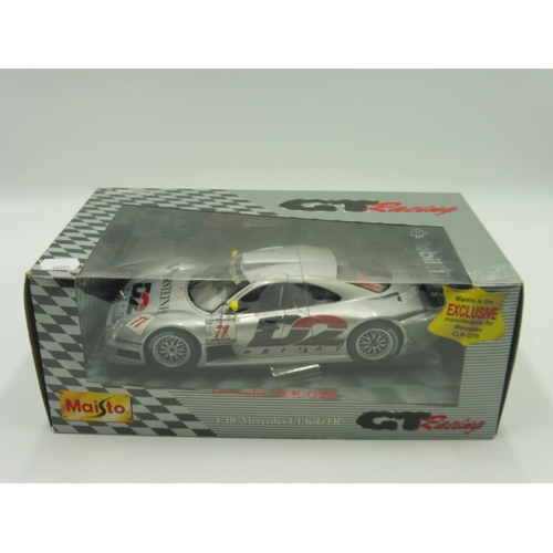 111 - 1:18 Mercedes CLK-GTR car Boxed