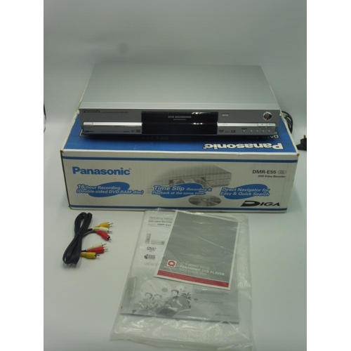 138 - Panasonic DMR-E55 DVD Recorder in box with Instructions