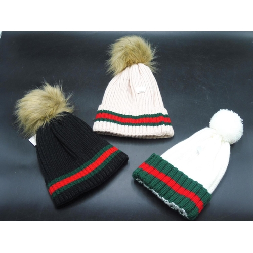 164 - Three New Wooly Hats