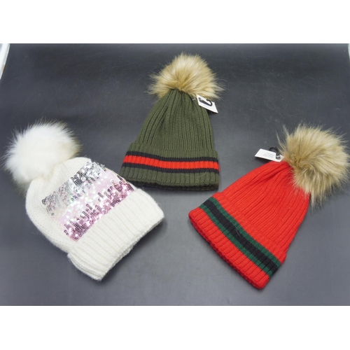 171 - Three New Wooly Hats