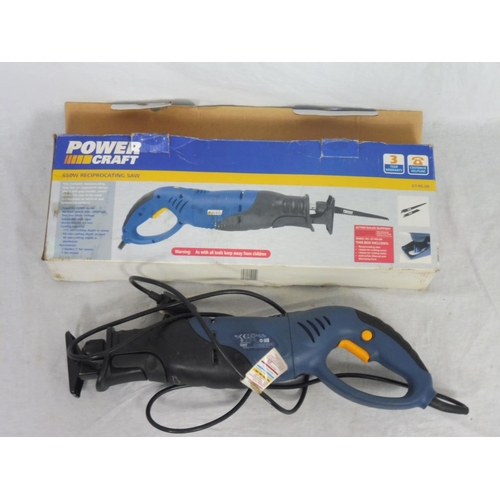 763 - Power Craft 650w Reciprocating Saw (New in Box)