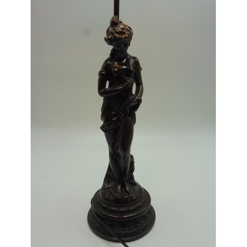 35 - Art Nouveau style Classical Table Lamp (26