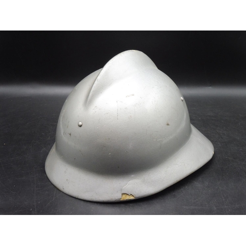 255 - Fireman's Helmet with Strap (unknown origin)