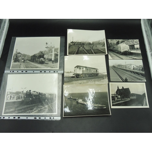 272 - Selection of Official Press Photographs depicting trains
