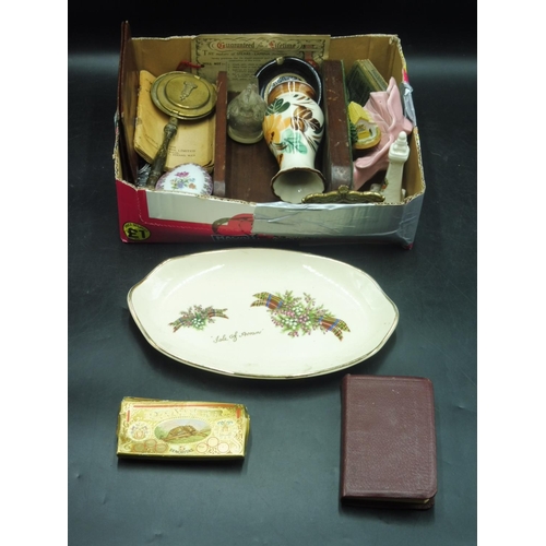 275 - Small mixed lot to include Vase, mini bedpan and more