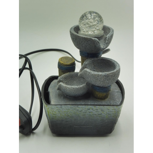 791 - Illuminated Water Fountain (Powers On)