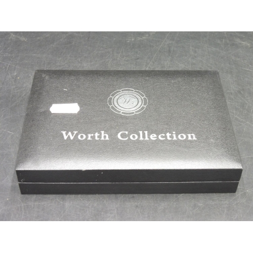 73 - Collection of WWII Collectors coins in case complete with certificate of Authenticity