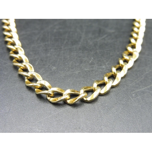 84 - Silver 925 9ct bonded gold necklace