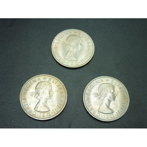 88 - Three 1967 Issue Elizabeth II Half Crowns (Uncirculated)