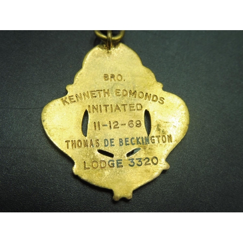 93 - Order of The Buffaloes Grand Lodge of England Jewel (Brother Kenneth Edmonds 1969)