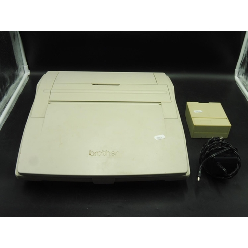 125 - Brother LW-840ic Word Processor complete Disk's and Power Lead