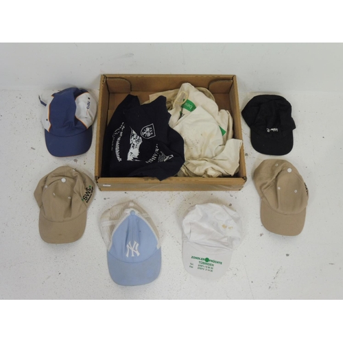 127 - Collection of Cloth Bags and German Hats