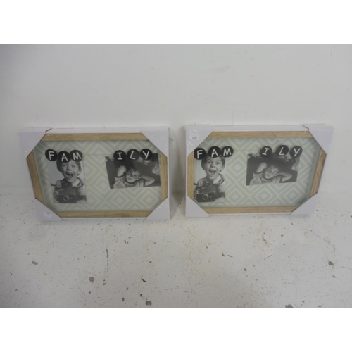 131 - Two Family Photo Frames