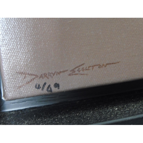 129 - Darryn Eggleton (born South Africa 1981) Natural World Artist Framed Limited Edition Giclee Canvas P... 