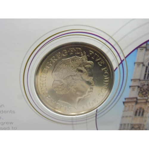 53 - Royal Mint Official 2011 Royal Wedding Crown