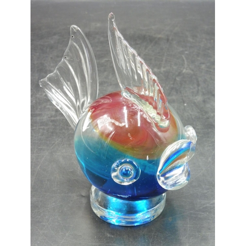 Murano Hand Blown Glass Fish