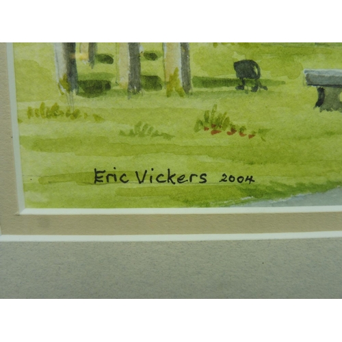 20 - Eric Vickers Framed and Glazed Signed Watercolour (17