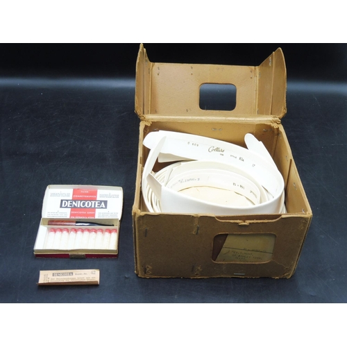 73 - Box of Collars with Cheroot Filters