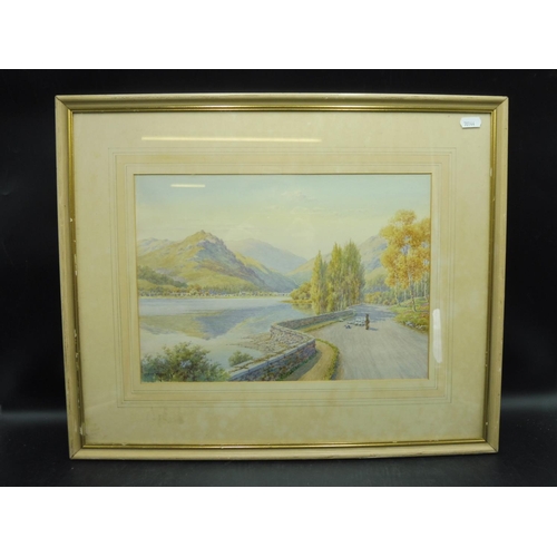 153 - Albert Rosser (1899-1995), Signed watercolour, Grasmere and Helmbrag