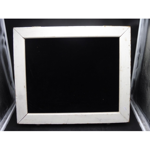 220 - Display Case with Velvet liner requires Glass front approx. 26 x 22