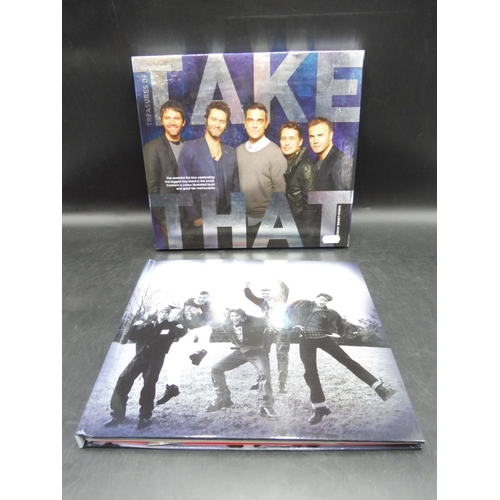 100 - The Treasures of Take That Fan Box including Book and Memorabillia