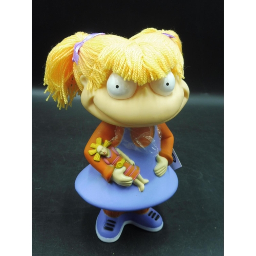 76 - The Rugrats Movie Angelica 3D Bubble Bath with Hair Character Figurine