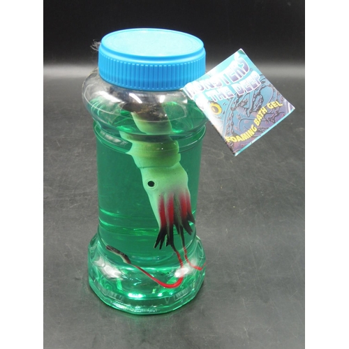 80 - Monsters of The Deep Foaming Bath Gel with Character Figurine inside Sealed Jar