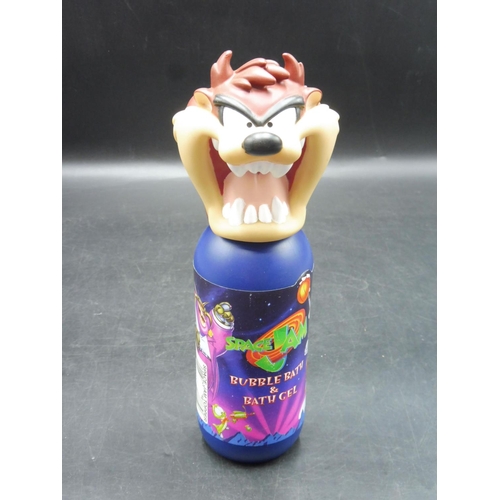 84 - Space Jam Character Figurine Bubble Bath and Bath Gel