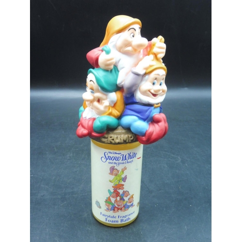 87 - Walt Disney's Snow White and the Seven Dwarfs Fairy tale Fragrance Bath Foam Character Figurine Grum... 